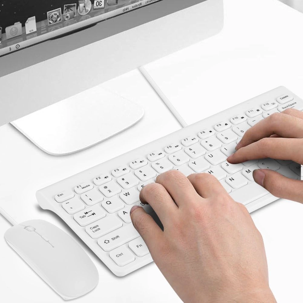 Wired Keyboard + Wired Mouse - USB