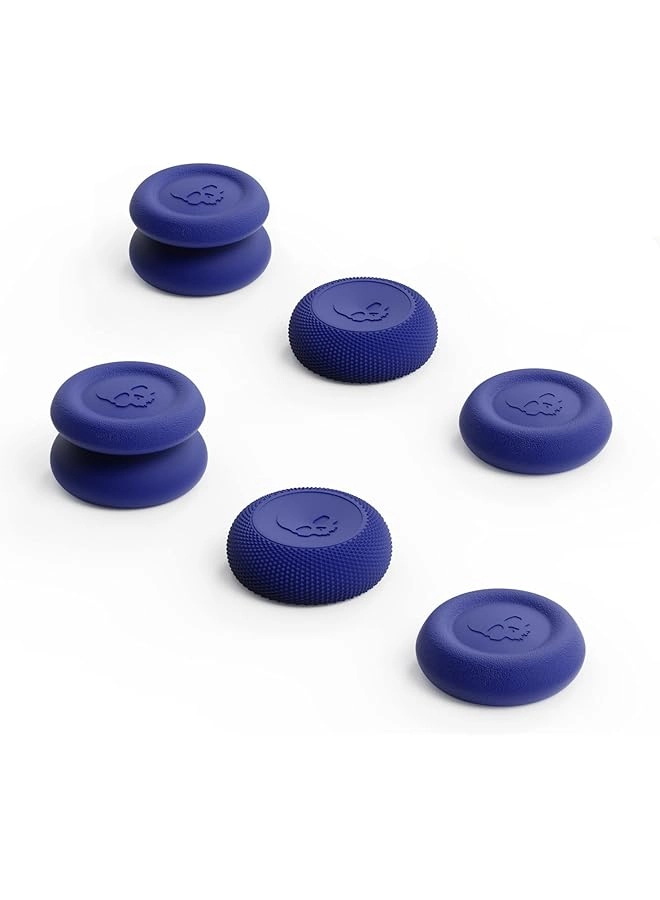 Green Tiger Skin Grip - Neon Blue for Nintendo Switch Pro / PS5 / PS4 + CQC Elite + FPS Master Skin Grip