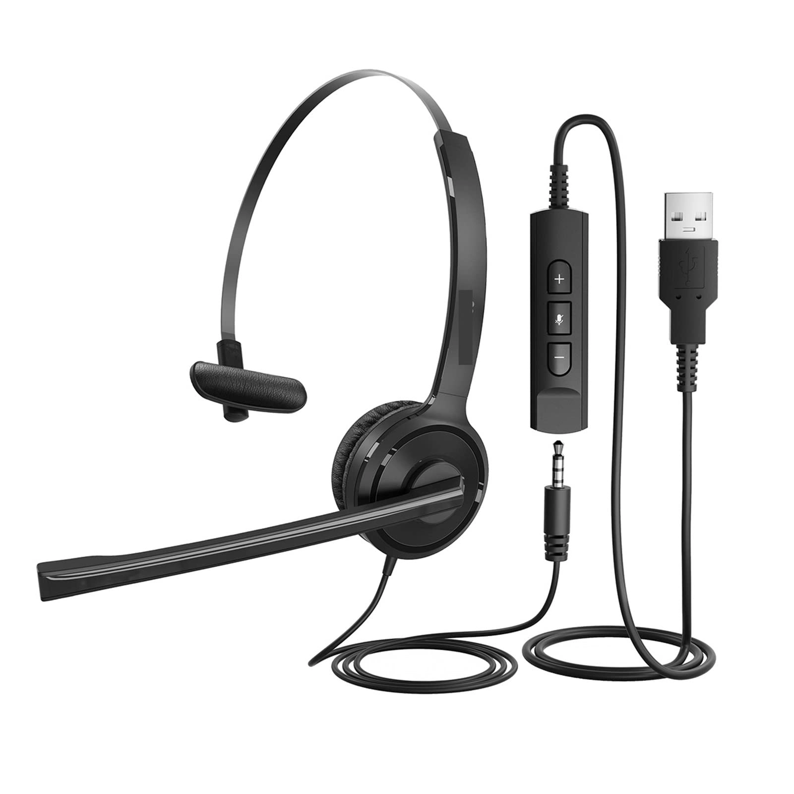 FOROE USB Headset - Wired Headset