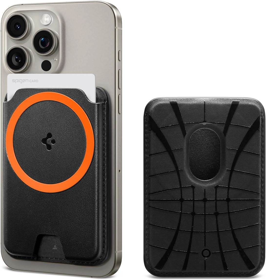 Spigen Valentinus Magnetic Wallet Card Holder with MagSafe for iPhone 15 Pro Max