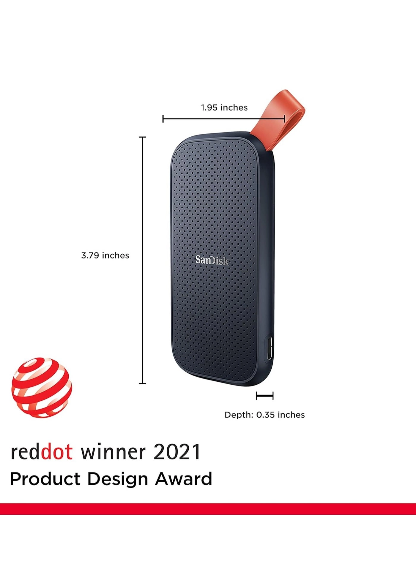 Portable SSD - 1000 gigabyte