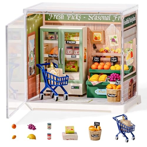 DIY Miniature House Kit - DAILY INSPIRATION CAFE 1:24