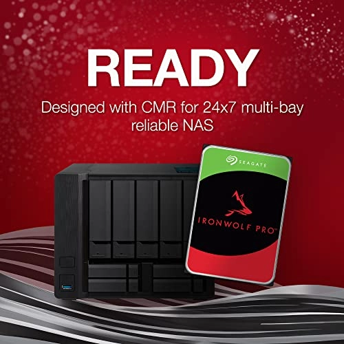 IronWolf Pro 3.5" 7200rpm 256MB SATA 6Gb/s (ST12000NT001) - 12TB