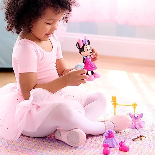 Minnie Mouse Fabulous Fashion Ballerina Doll - 6-inch Plastic Ballet Ages 3+