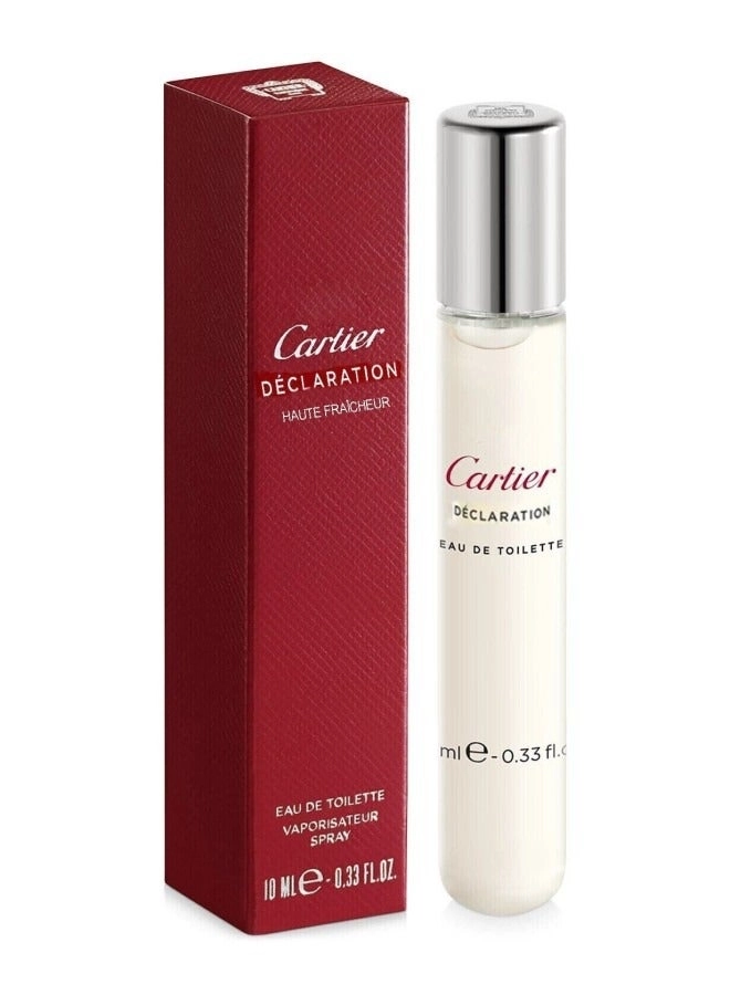 Cartier Declaration Haute Fraicheur Eau de Toilette 10ml