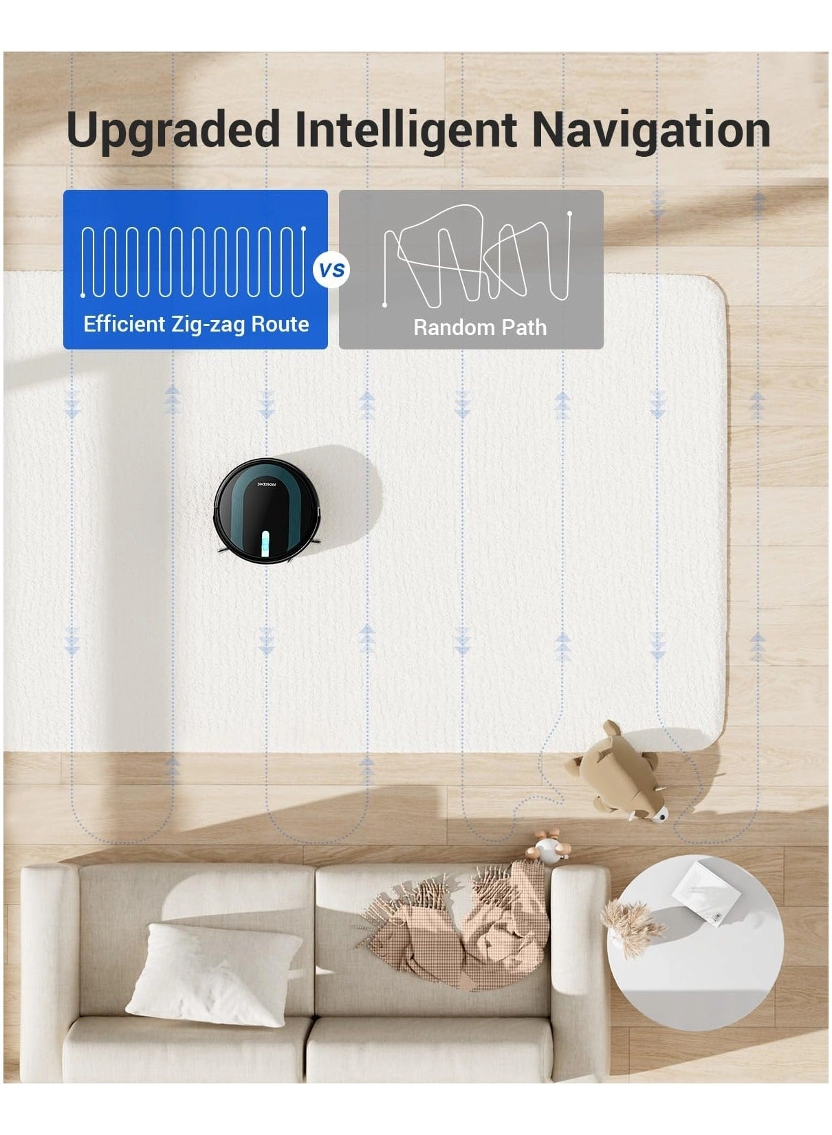 850T Robot Vacuum and Mop Combo