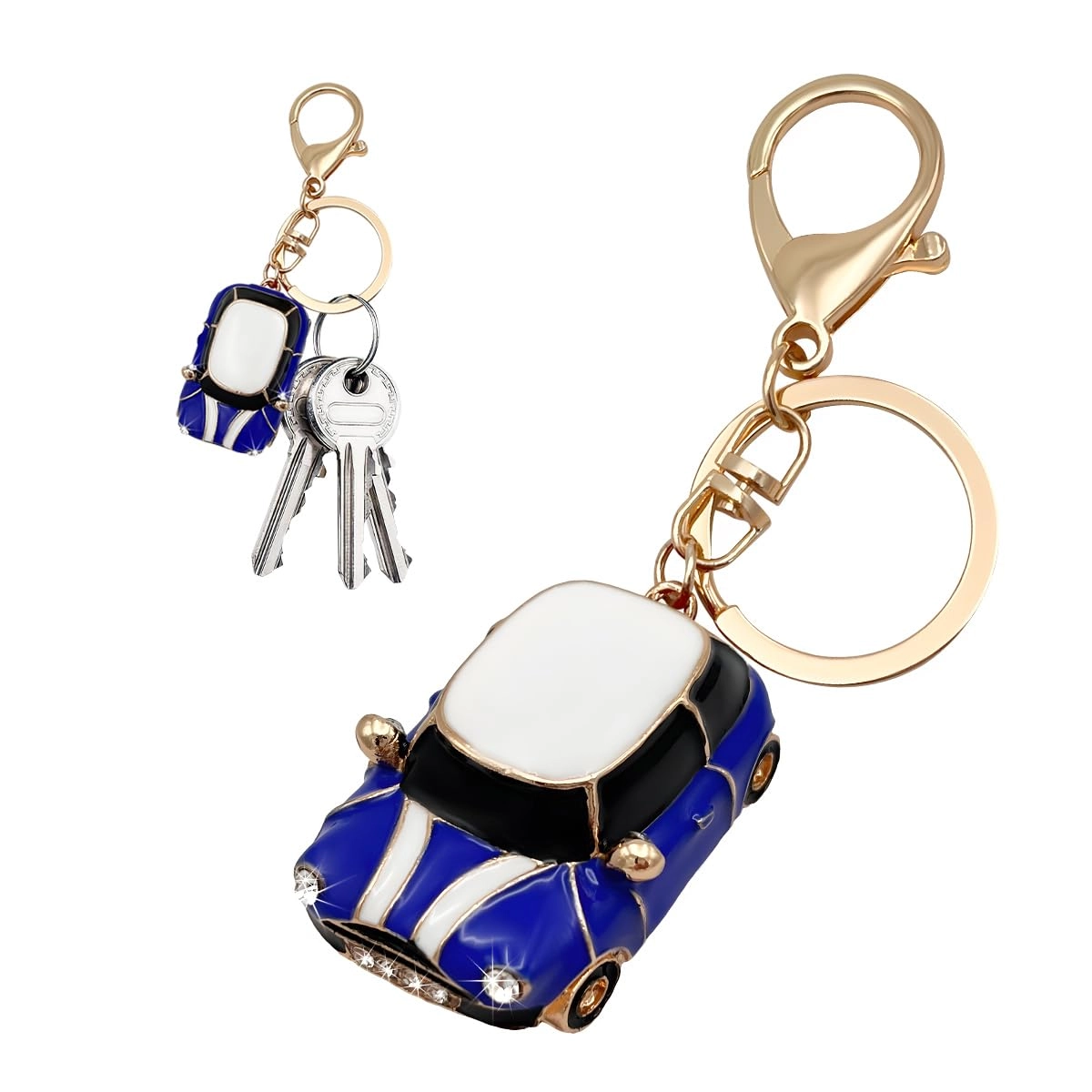 mtrps Car Model Rhinestone Keychain