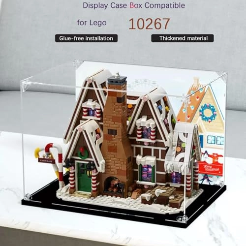 Acrylic Display Case - 35x25x25cm Dustproof Transparent