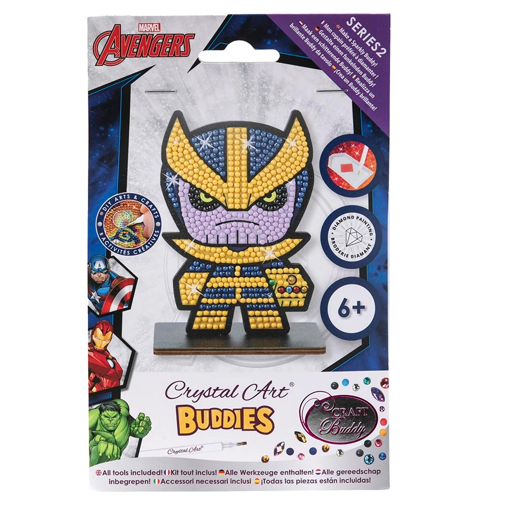 CRAFT Buddy Crystal Art Buddy - Thanos - 6+ years