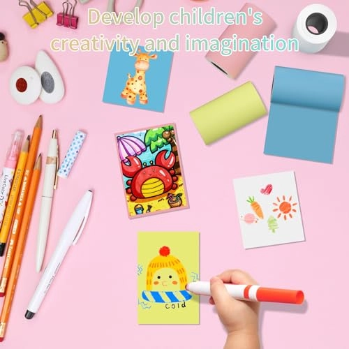 Kids Instant Camera Paper Refill - 10 Rolls 2.2"x1.1"