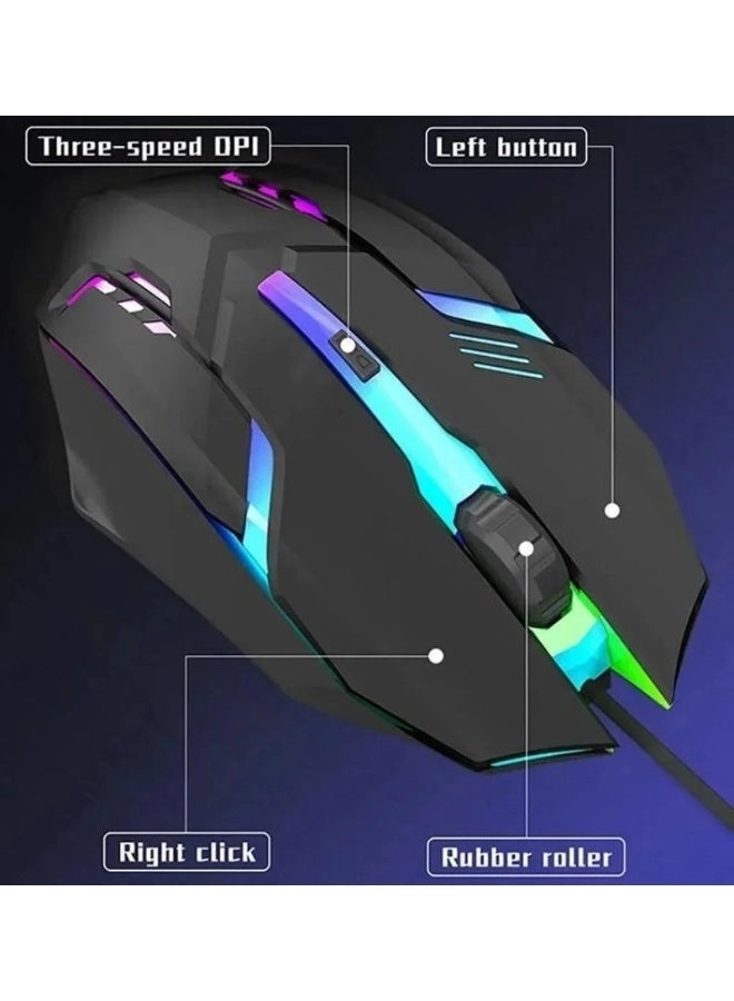 MC Saite A70 RGB Gaming Mouse - Wired