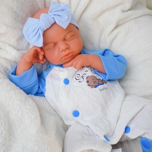 Reborn Baby Doll - 185 Inch Silicone Anatomically Correct
