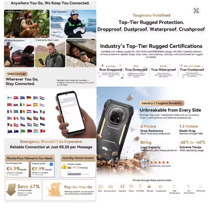 XP 2 Satellite - 12GB 256GB