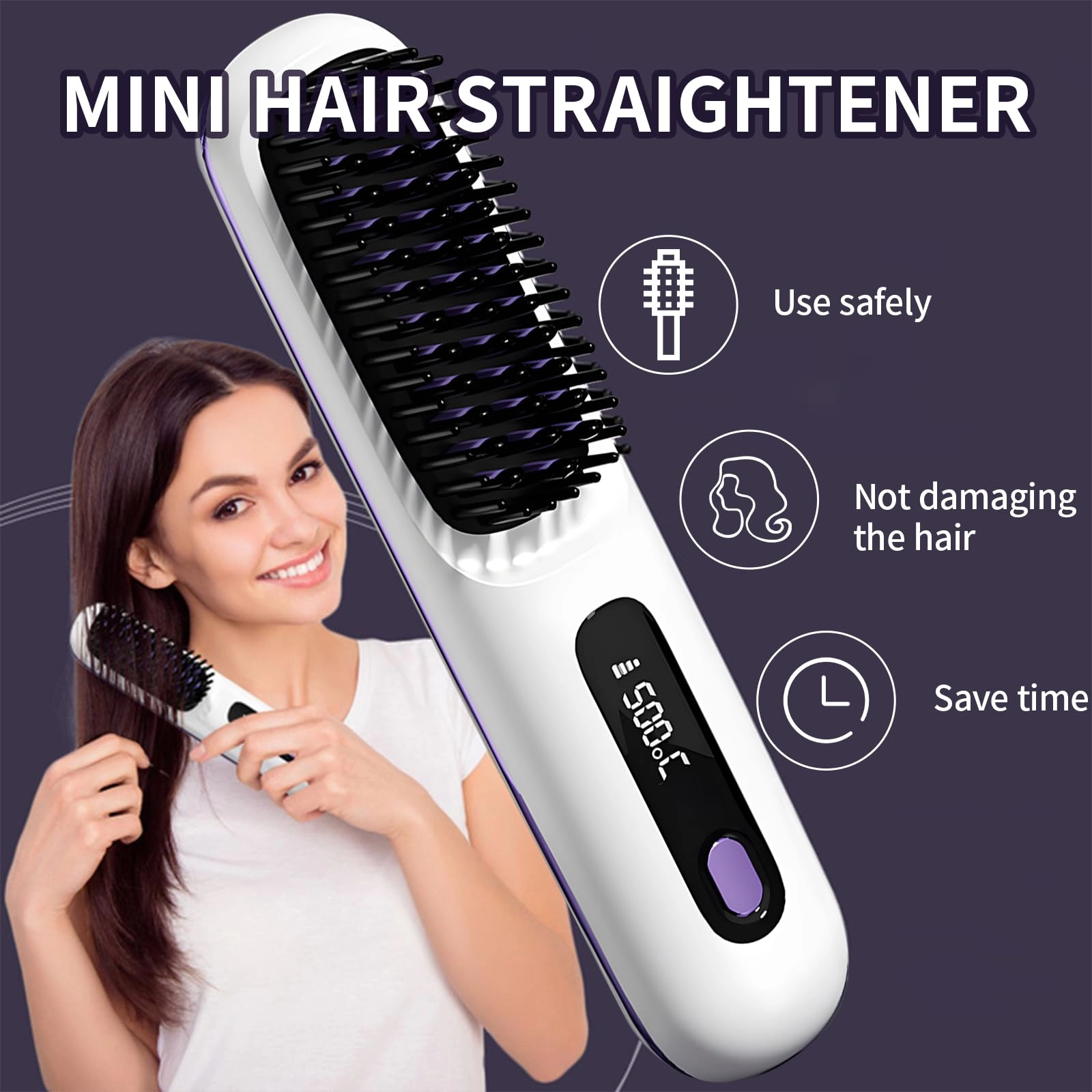 Go Brush Pro - Cordless 3 Heat Settings