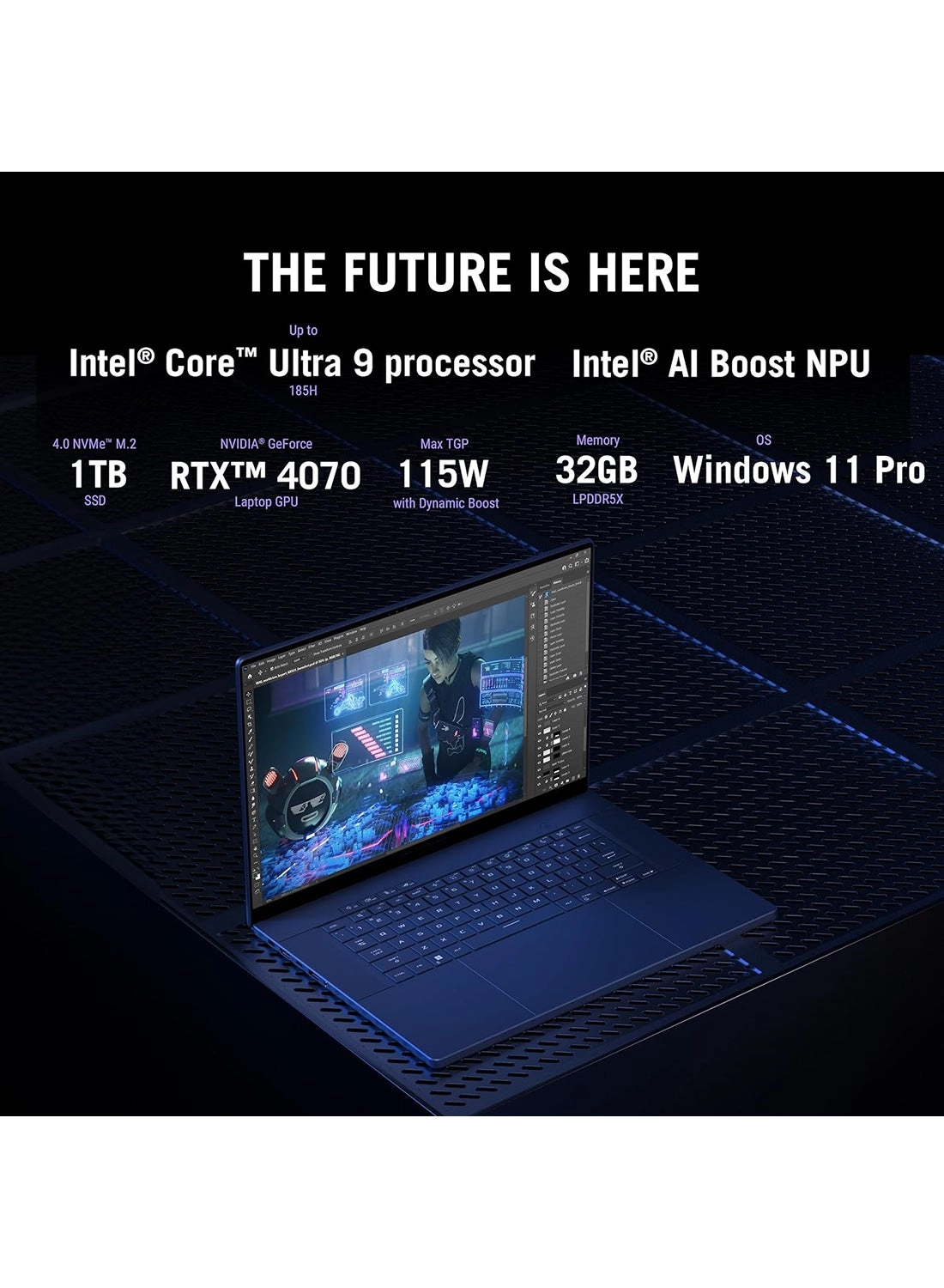 ROG Zephyrus G16 GU605CX - 16'' Core Ultra 9 285H 64GB DDR5 2TB SSD