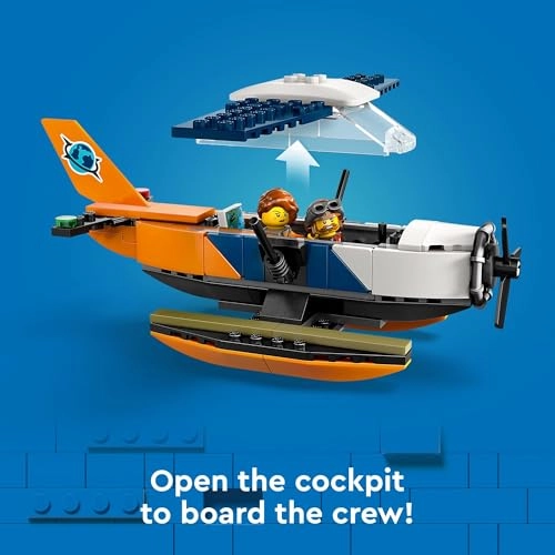 City Jungle Explorer Water Plane (60425) - 6 Plus 2 Minifigures