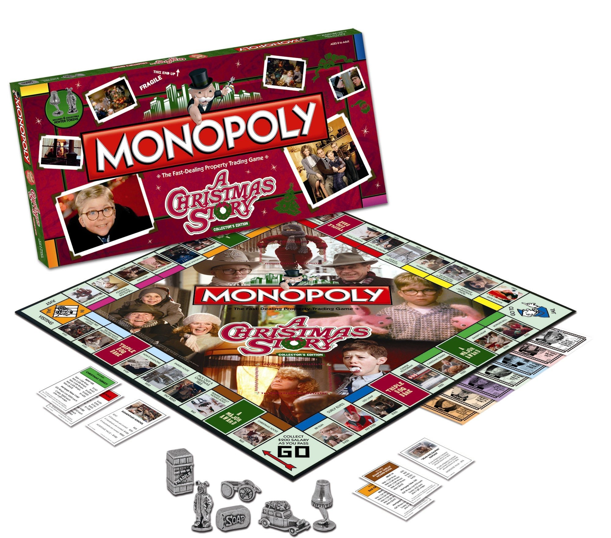 USAopoly Monopoly: A Christmas Story Collector's Edition