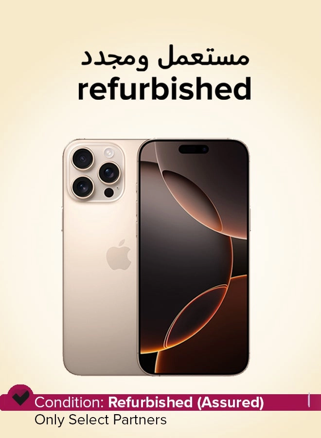 (Refurbished) iPhone 16 Pro Max - 256GB