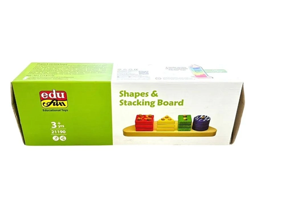Shape Matching Board - 3 years+ 19 pieces