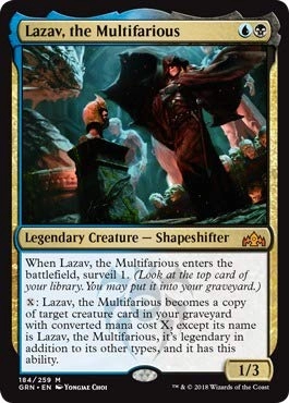 Magic: the Gathering Lazav, The Multifarious 184/259 - Guilds of Ravnica