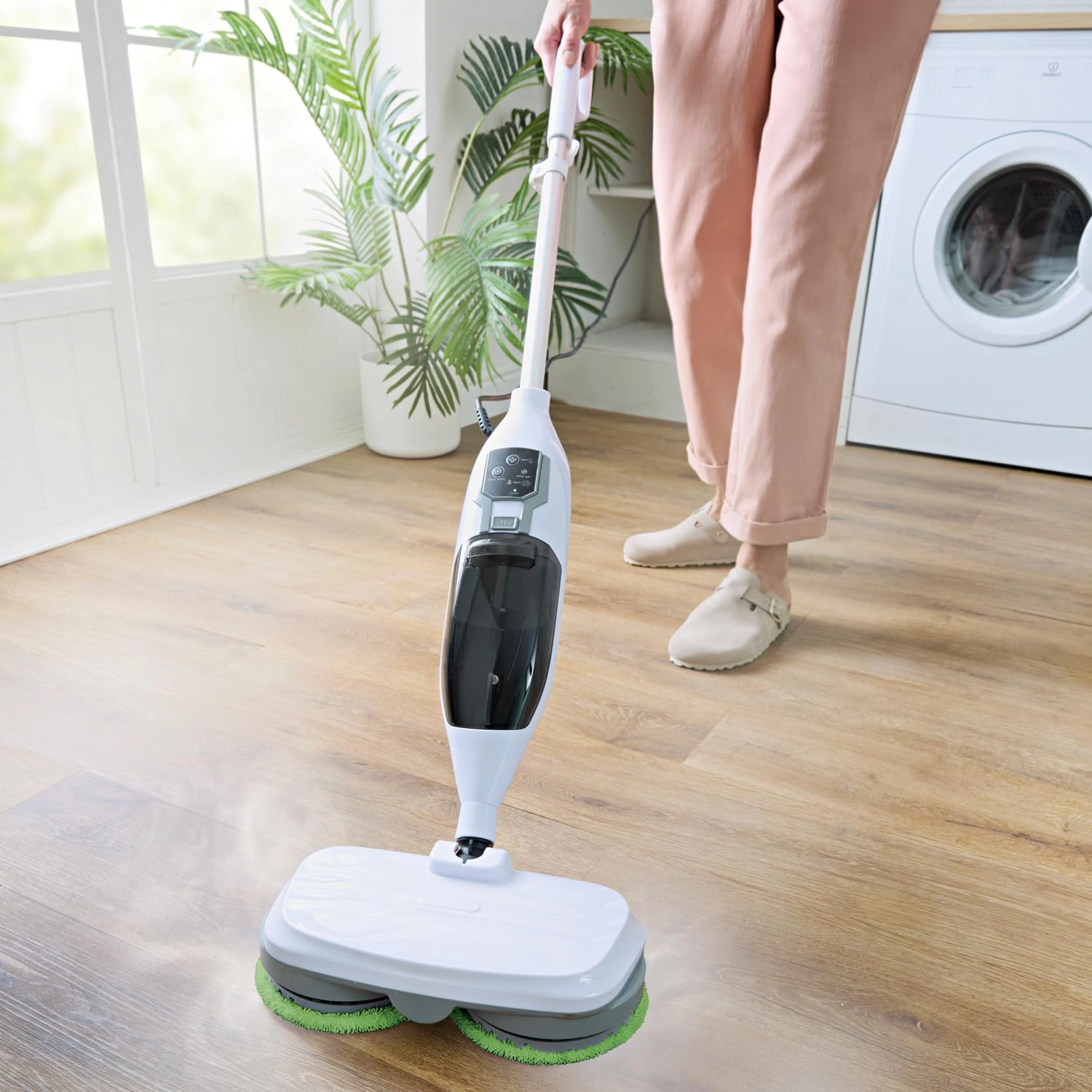 3 PAGEN Rotating 2-in-1 steam cleaner - 1300W 10-piece accessories