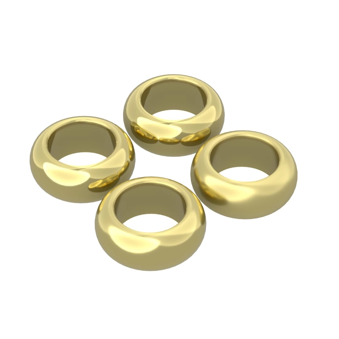 Gobricks Props Ring Gold - 10067