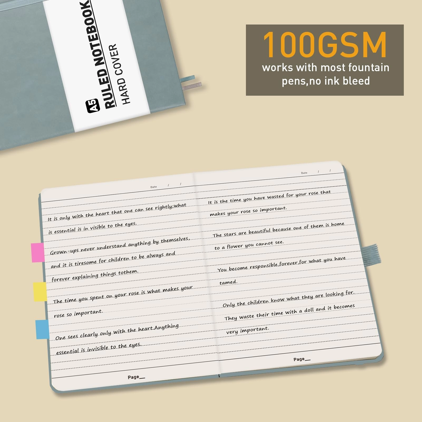 A5 Lined Diary