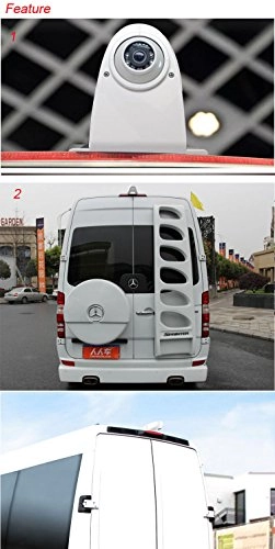 Reversing Camera - 628 x 586 pixels + LCD Car Monitor - 4.3 inch 320 x 240