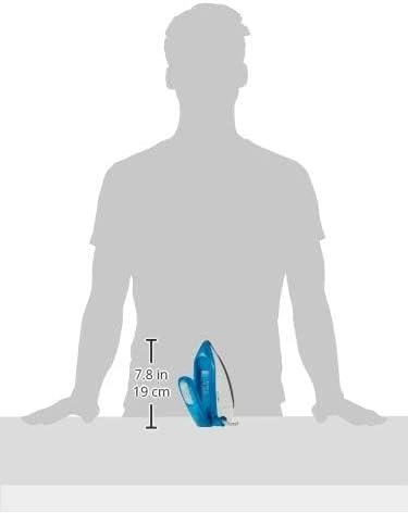 Travel Steam Iron - 1085W Dual Voltage Blue