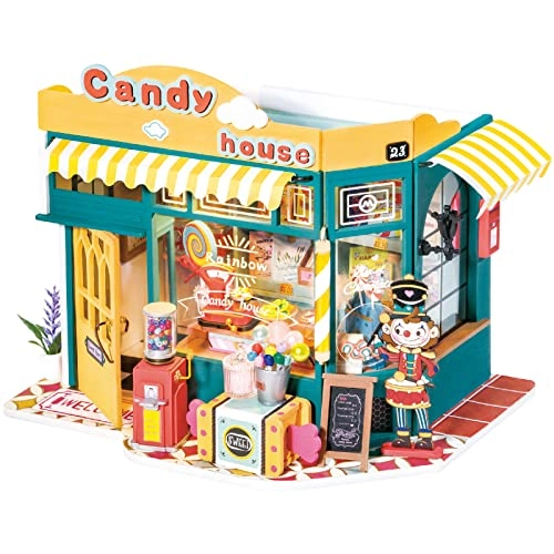 DIY Miniature Dollhouse Kit - Candy House 1/24 Scale