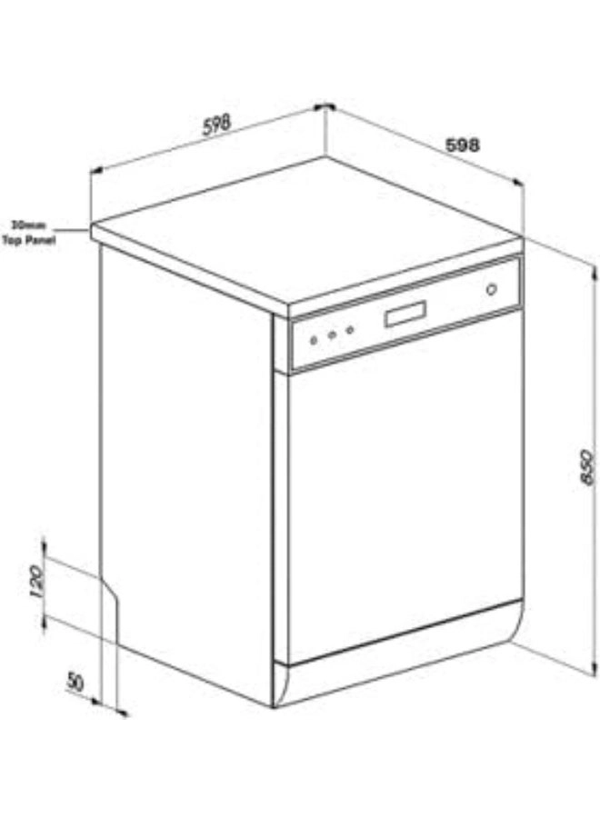 BMEDW16FSBL Freestanding