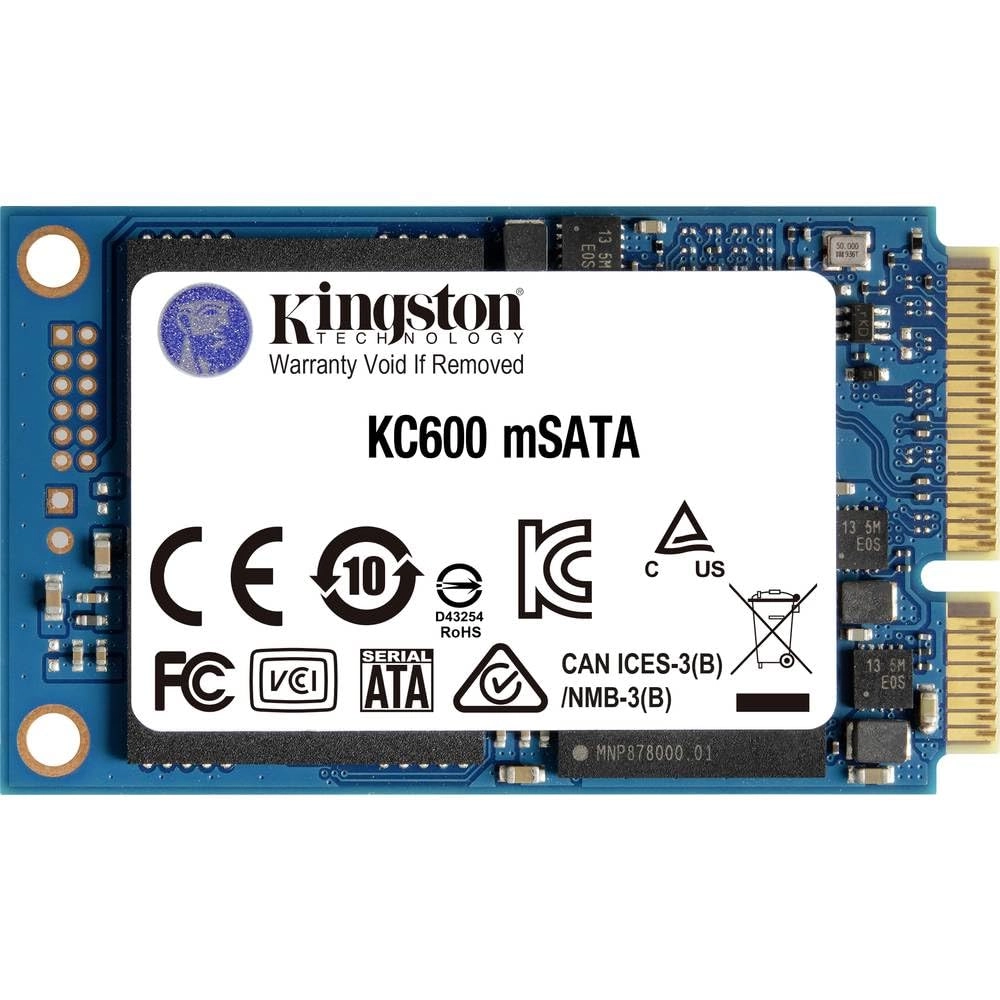 Kingston Technology KC600 - 1024GB mSATA
