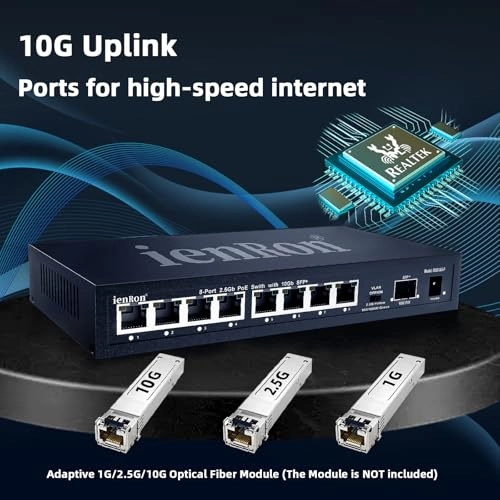 9-Port| 8*2.5G+1*10G SFP 9-ports