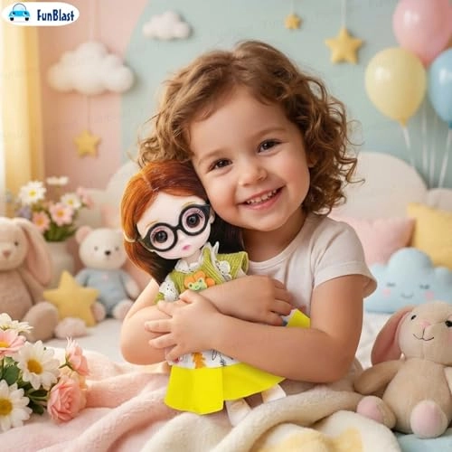 Fashion Doll - Long Hair Glasses Korean Ages 3+