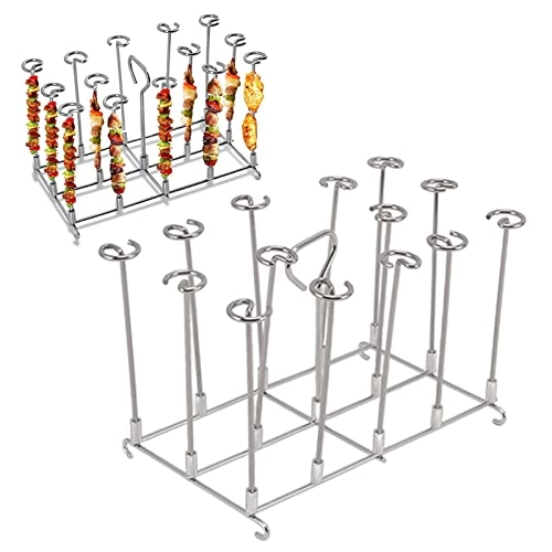 Fryer Skewer Stand - Stainless steel 12 x Skewer