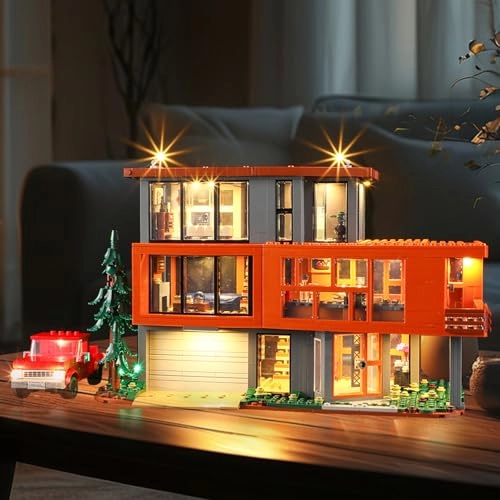 LED Light Kit - Compatible with Lego 21354 Lights Only