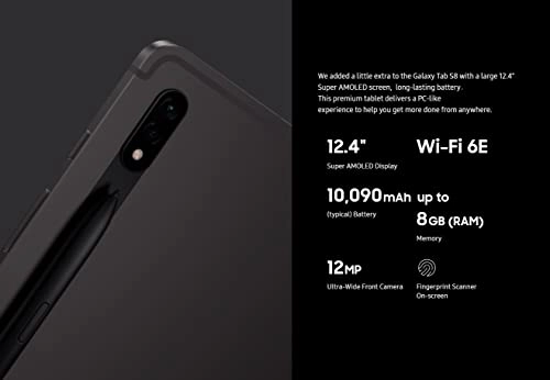 Galaxy Tab S8+ - 128GB 12.4"