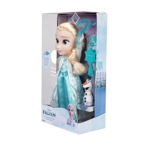 Elsa Doll - Sings Let It Go + Olaf Figure Ages 3+