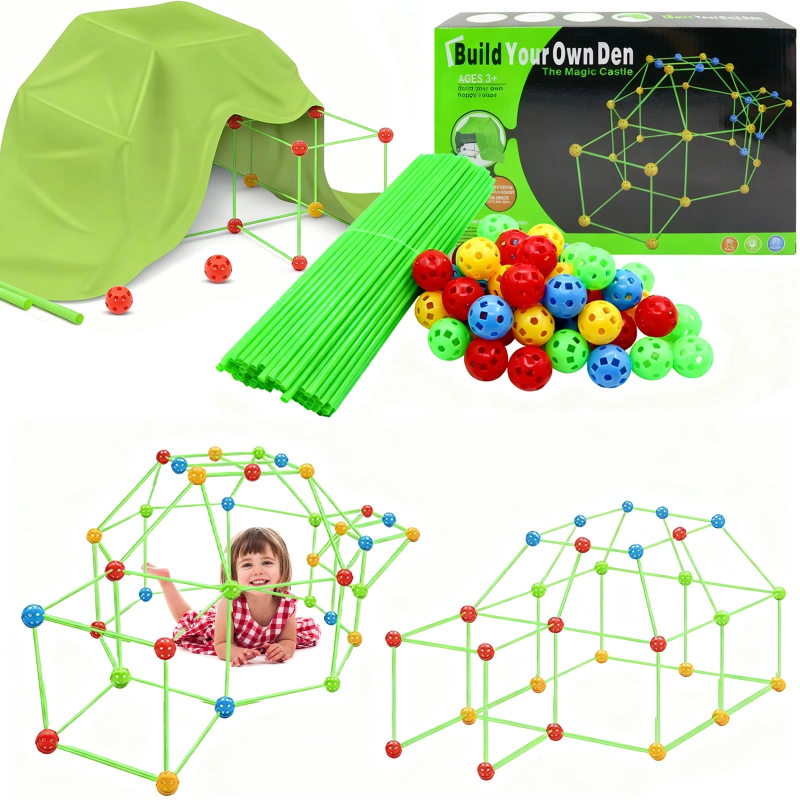 Probuk Creative Building Set - Play Tent Educational Toy