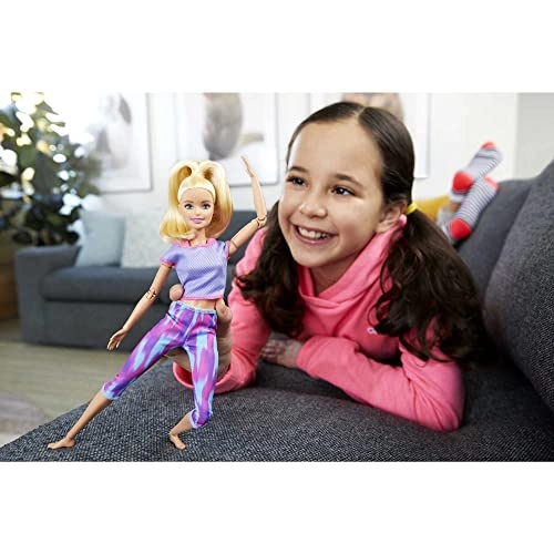 Made To Move Doll - 22 Flexible Joints Long Blonde Ponytail Ages 3+