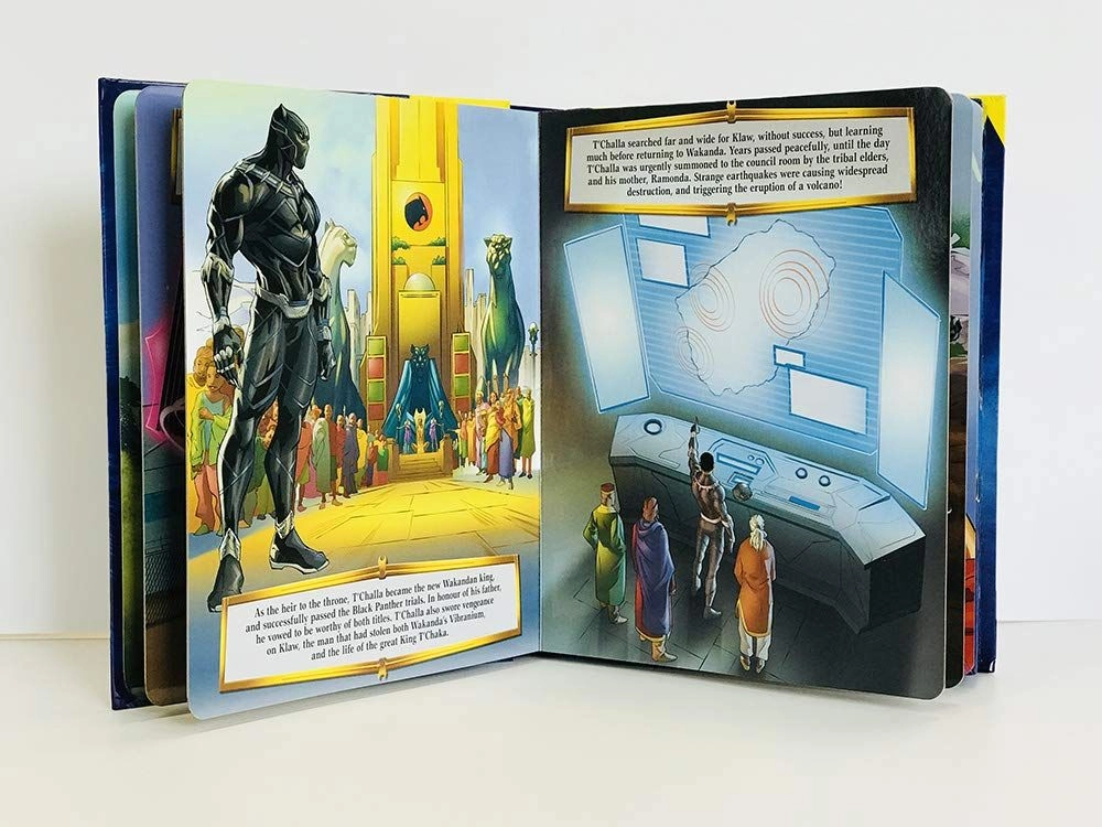 Marvel Black Panther My Busy Books - 3 +