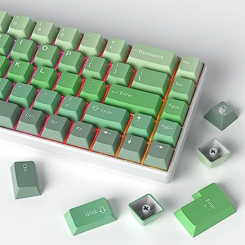 138 Keys PBT Custom Gaming Gradient Keycaps - US/ISO Wired