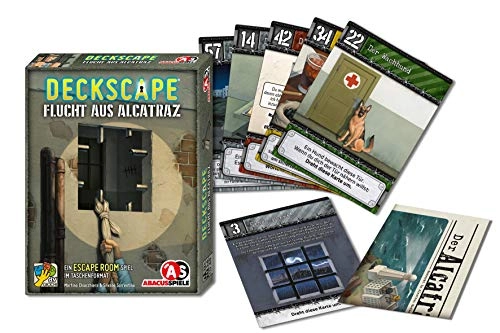Deckscape - Escape from Alcatraz - Card Game (German)