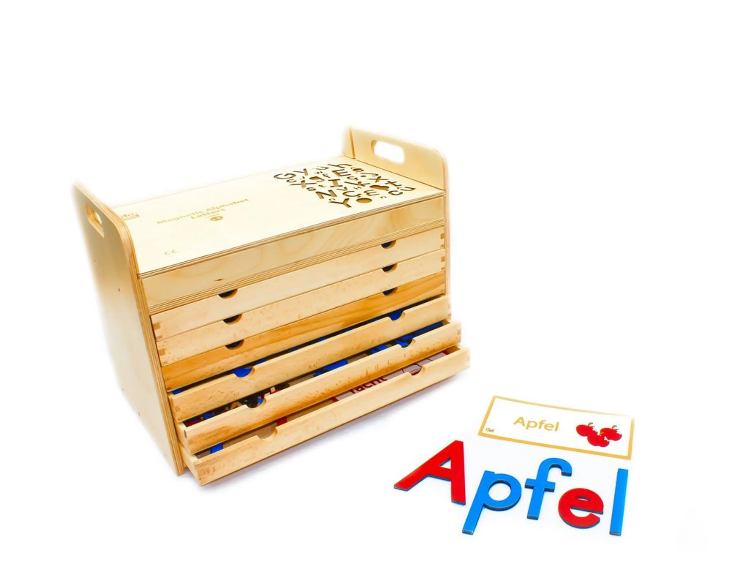 Edu Fun Magnetic Alphabet Letters - 5 Years & Above 151 Letters And 59 Vowels pieces