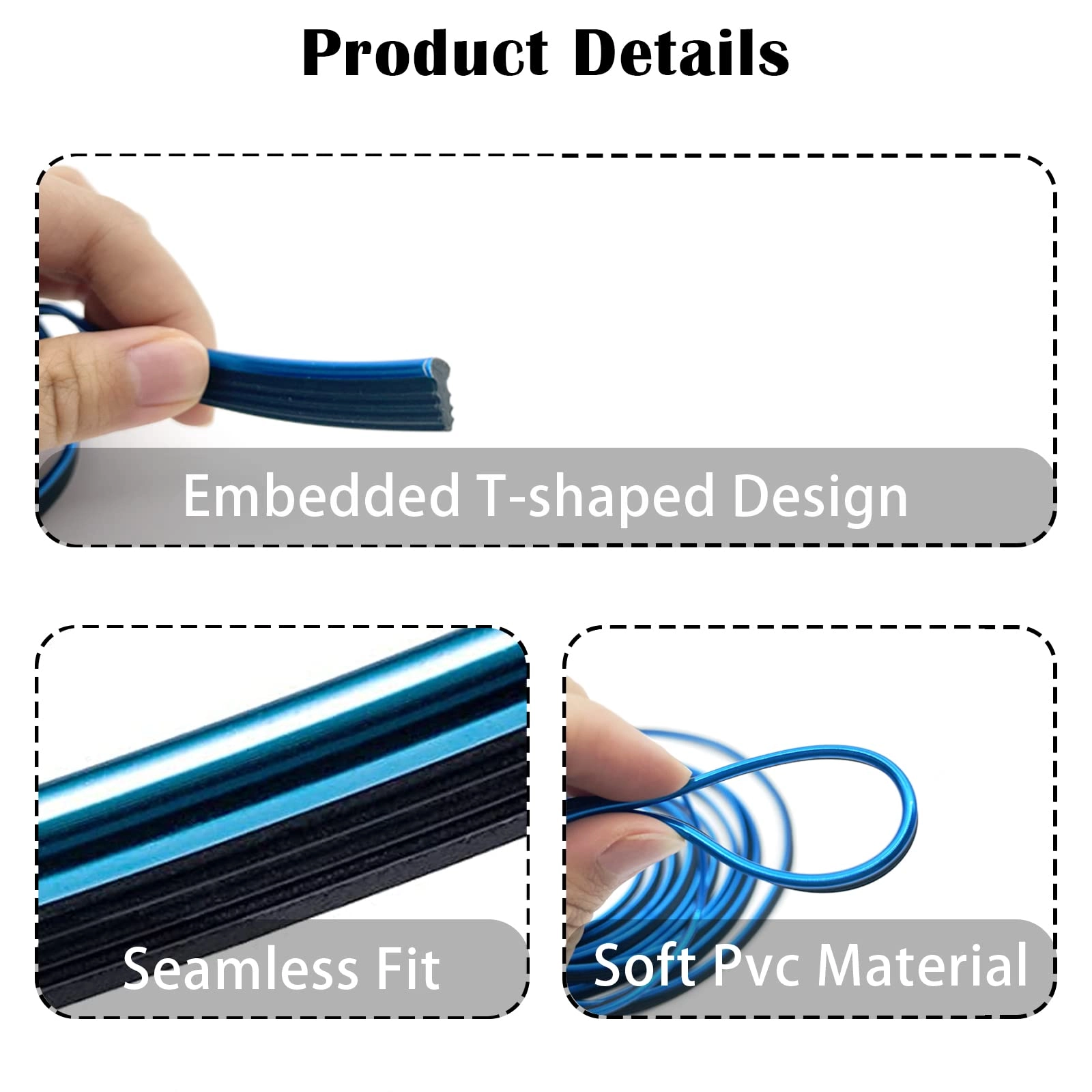 Car interior trim strip
