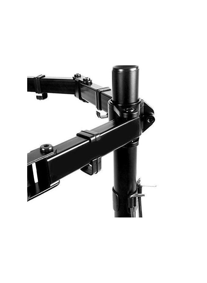 Dual LCD Monitor Desk Mount Stand - 2 27in