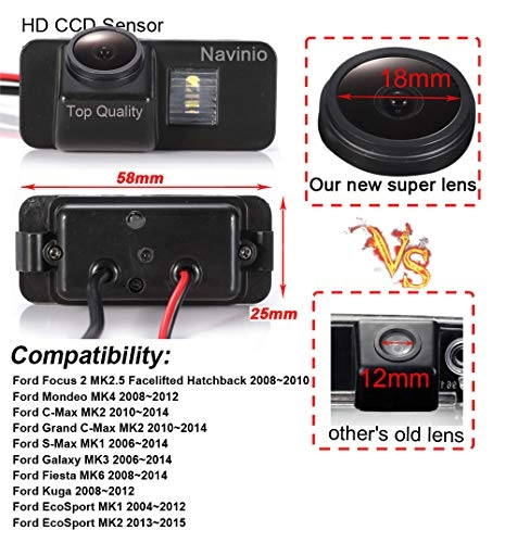 Rear View Camera - Night Vision RCA 1280 x 720