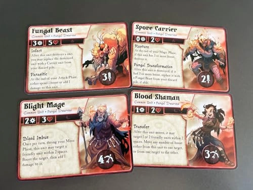 Summoner Wars Second Edition: Fungal Dwarves Faction Deck