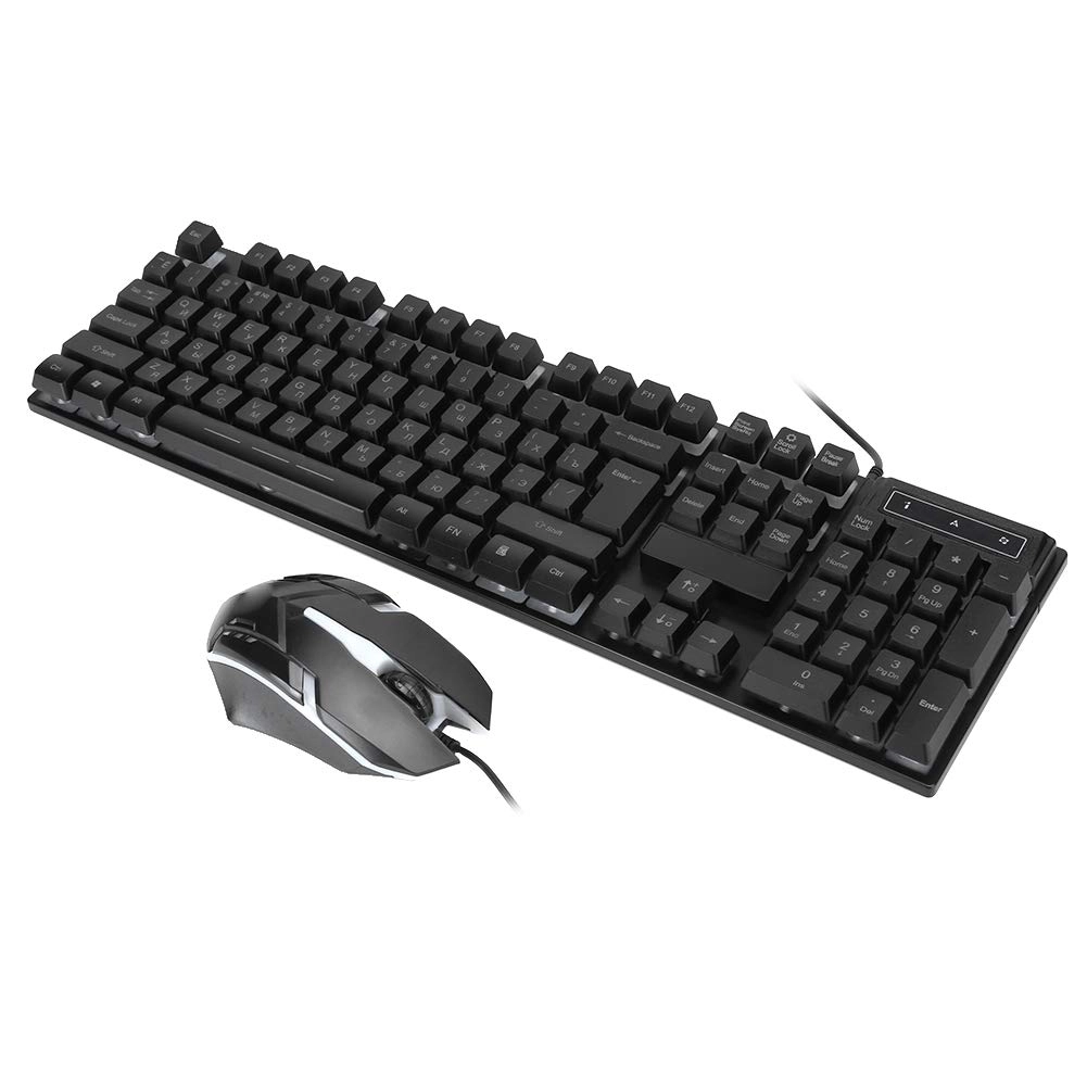 VELATEMOR Keyboard + Mouse - RU/EN Wired