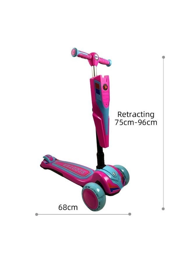 Adjustable 3-Wheel Kick Scooter
